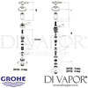 Grohe Shower Diverter Valves Spares